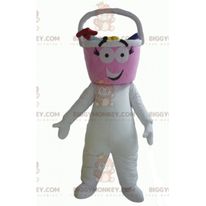 Kostým maskota hlavy bílého muže BIGGYMONKEY™ – Biggymonkey.com