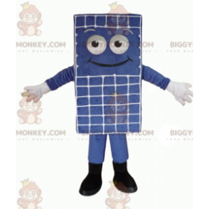 Costume de mascotte BIGGYMONKEY™ de matelas bleu géant de
