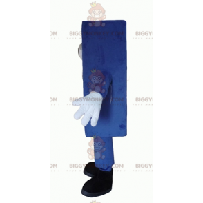 Στολή μασκότ με Giant Blue Matress Snowman BIGGYMONKEY™ -