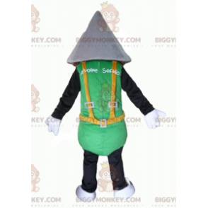 Disfraz de mascota BIGGYMONKEY™ del hombre Tridome con cabeza