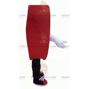 Smiling Giant Red Heart BIGGYMONKEY™ Mascot Costume -