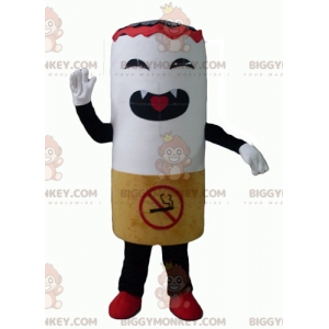 Costume da mascotte BIGGYMONKEY™ con sigaretta gigante