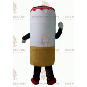 Fel uitziende gigantische sigaret BIGGYMONKEY™ mascottekostuum