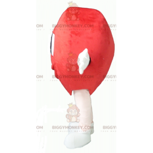 Cute Giant Red Heart BIGGYMONKEY™ Mascot Costume -