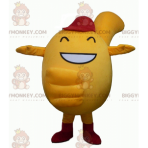 Kostým s roztomilým maskotem žlutého muže BIGGYMONKEY™ –