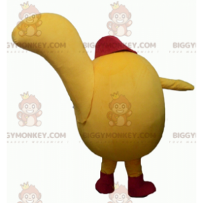 BIGGYMONKEY™ Lindo disfraz de mascota de hombre amarillo