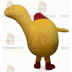 BIGGYMONKEY™ Süßes, kurviges, gelbes Mann-Maskottchen-Kostüm -