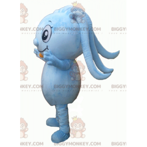 Traje de mascote Blue Man BIGGYMONKEY™ com Dreadlocks e