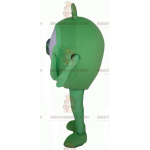 Alien Big Giant Green Eye BIGGYMONKEY™ maskotdräkt -