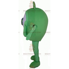 Alien Big Giant Green Eye BIGGYMONKEY™ maskotdräkt -