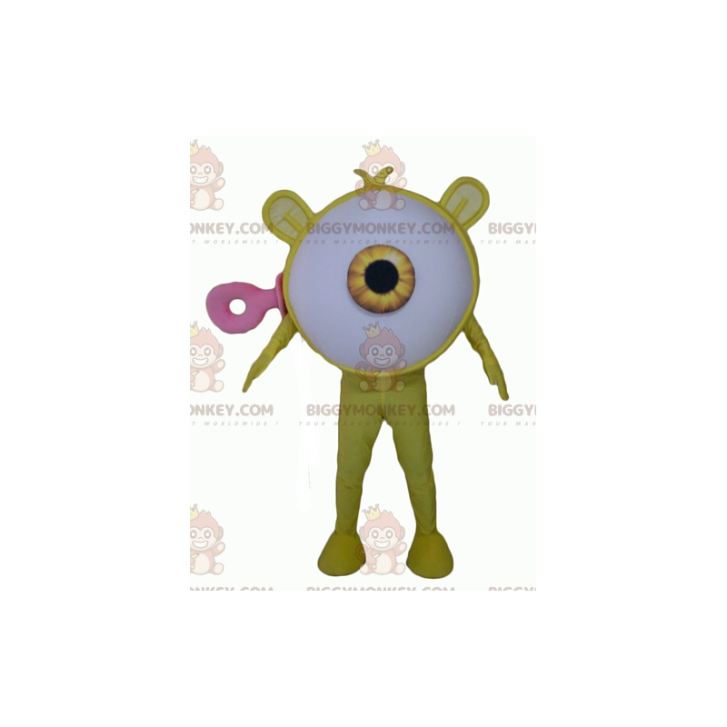 Στολή μασκότ Alien Big Giant Yellow Eye BIGGYMONKEY™ -