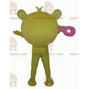 Costume da mascotte Alien Big Giant Yellow Eye BIGGYMONKEY™ -