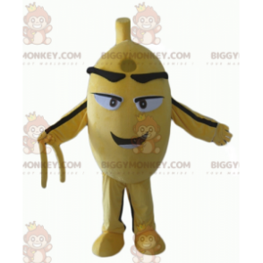 Costume de mascotte BIGGYMONKEY™ d'oiseau de bonhomme jaune et