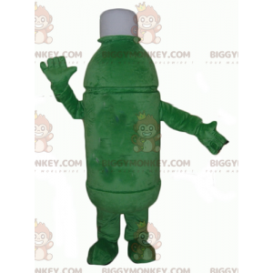 Costume da mascotte BIGGYMONKEY™ con bottiglia verde gigante -