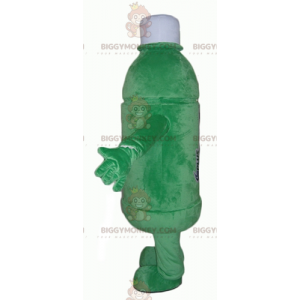 Costume de mascotte BIGGYMONKEY™ de bouteille verte géante -