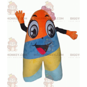 Disfraz de Mascota Gigante Colorido Letra A BIGGYMONKEY™ -