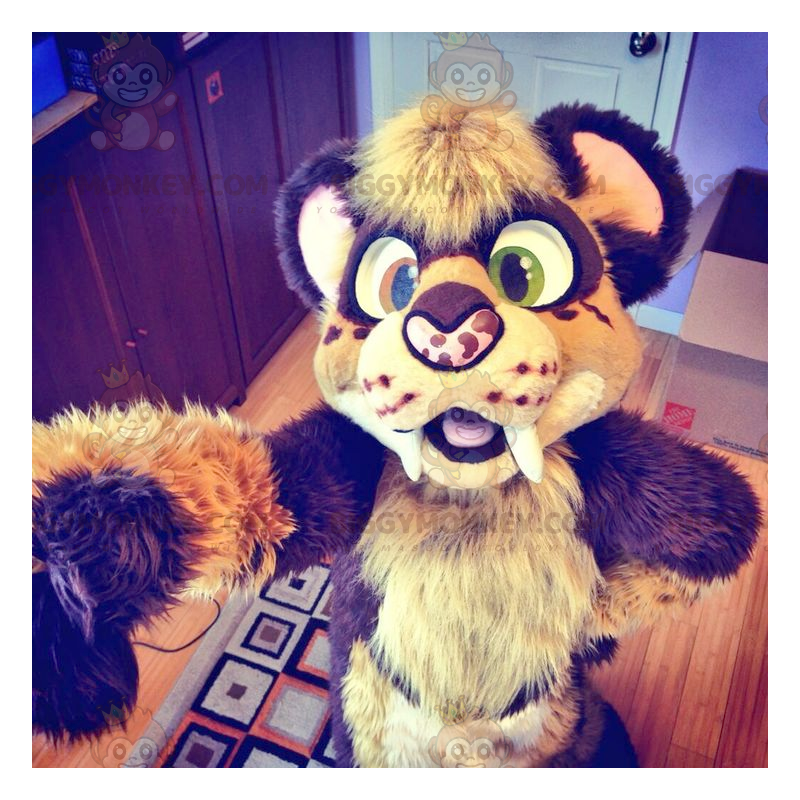 Baby Tiger All Furry BIGGYMONKEY™ Mascot Costume –