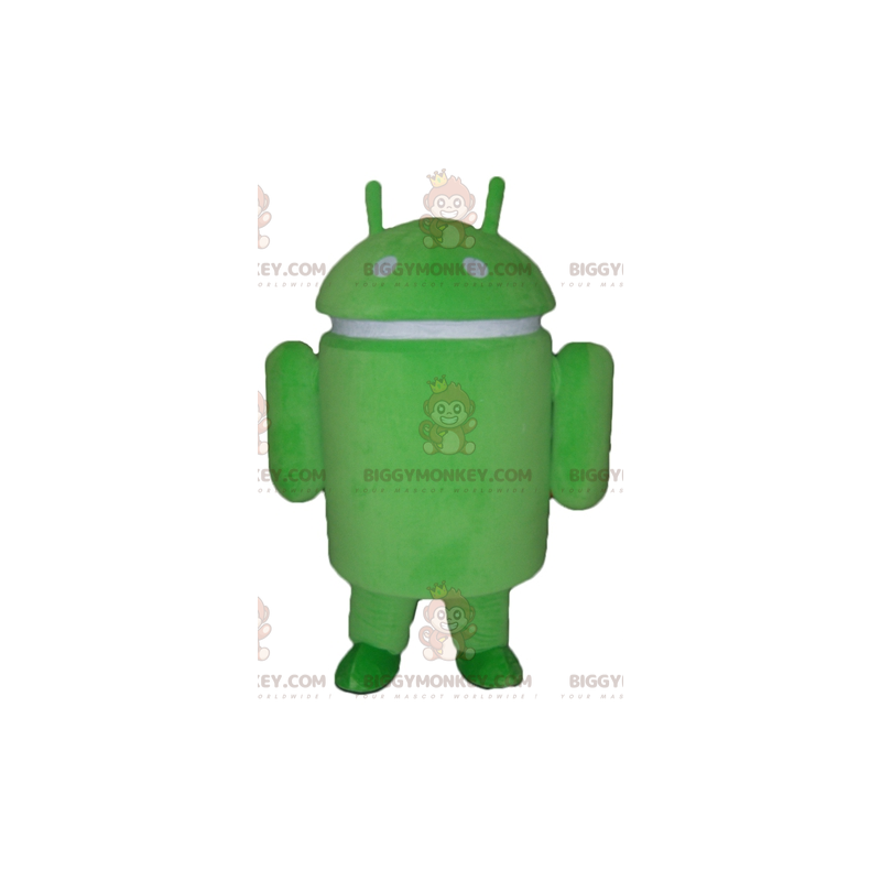 Costume de mascotte BIGGYMONKEY™ de Bugdroid logo des