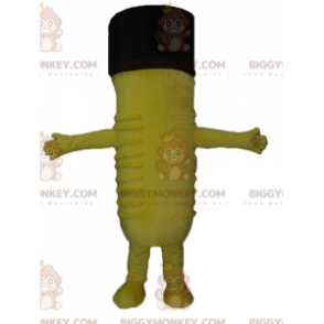 Traje de mascote gigante amarelo e preto BIGGYMONKEY™ –