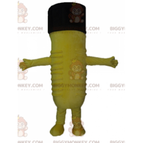 Κίτρινο και μαύρο κοστούμι μασκότ BIGGYMONKEY™ Giant Keyhole -