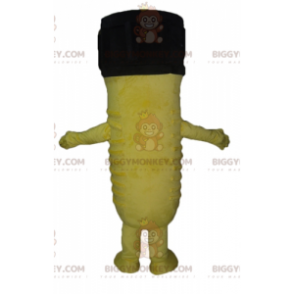 Traje de mascote gigante amarelo e preto BIGGYMONKEY™ –