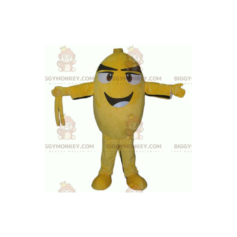 Costume de mascotte BIGGYMONKEY™ d'oiseau jaune et noir de