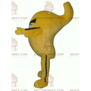 Fantasia de mascote BIGGYMONKEY™ de boneco de neve oval