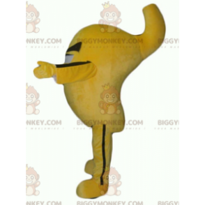 Fantasia de mascote BIGGYMONKEY™ de boneco de neve oval