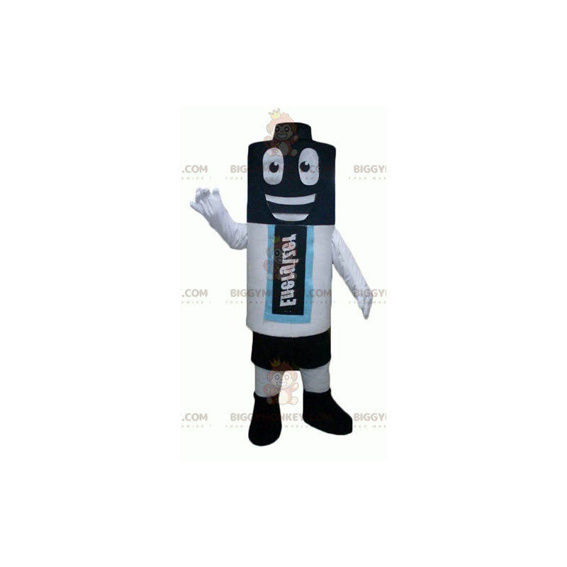 Black White Blue Giant Stack BIGGYMONKEY™ Mascot Costume -