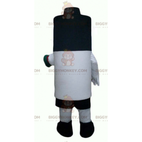 Black White Blue Giant Stack BIGGYMONKEY™ Mascot Costume -