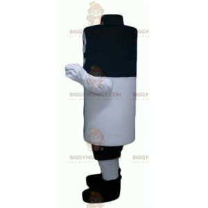 Black White Blue Giant Stack BIGGYMONKEY™ Mascot Costume –