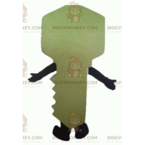 Disfraz de mascota de BIGGYMONKEY™ llave amarilla gigante