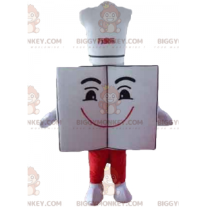 Costume de mascotte BIGGYMONKEY™ de menu de restaurant géant et