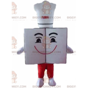 Giant Smiling Restaurant Menu BIGGYMONKEY™ Mascot Costume With