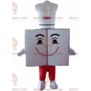 Giant Smiling Restaurant Menu Kostým maskota BIGGYMONKEY™ s