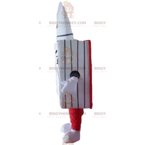 Giant Smiling Restaurant Menu BIGGYMONKEY™ Mascot Costume With