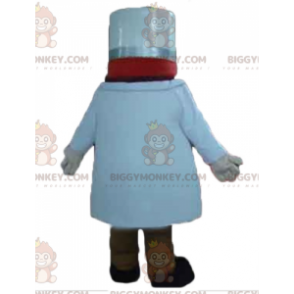 Disfraz de mascota de Medicina BIGGYMONKEY™ con bata de médico