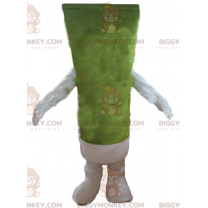 Green Giant Lotion Tandkräm Tube BIGGYMONKEY™ Mascot Costume -