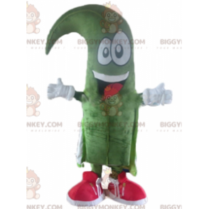 BIGGYMONKEY™ Costume mascotte pupazzo di neve verde molto