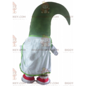 BIGGYMONKEY™ Costume mascotte pupazzo di neve verde molto
