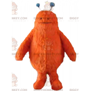 Cute Furry Orange Monster BIGGYMONKEY™ Mascot Costume –