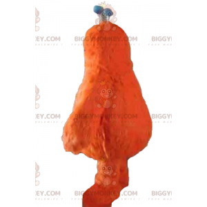 Χαριτωμένο γούνινο πορτοκαλί τέρας BIGGYMONKEY™ μασκότ στολή -