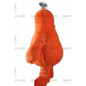 Χαριτωμένο γούνινο πορτοκαλί τέρας BIGGYMONKEY™ μασκότ στολή -