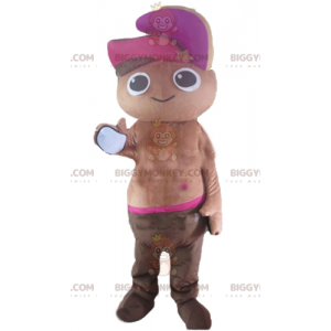 BIGGYMONKEY™ Costume da mascotte a torso nudo da Sultano