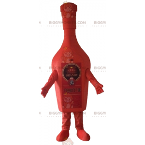 Riesige rote Brandy-Brandy-Flasche BIGGYMONKEY™