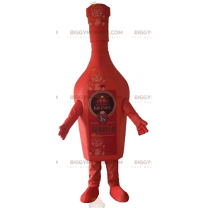 Olbrzymia butelka czerwonej brandy Brandy Kostium maskotki