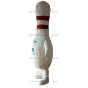 Costume da mascotte gigante bianco e rosso Skittle BIGGYMONKEY™