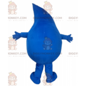 Riesiger blauer Wassertropfen BIGGYMONKEY™ Maskottchenkostüm -