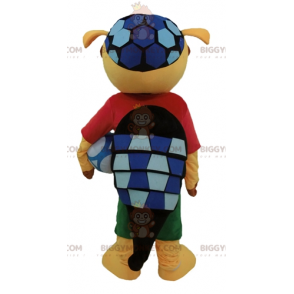 Fato de mascote da Copa do Mundo Fuleco 2014 Tatu BIGGYMONKEY™