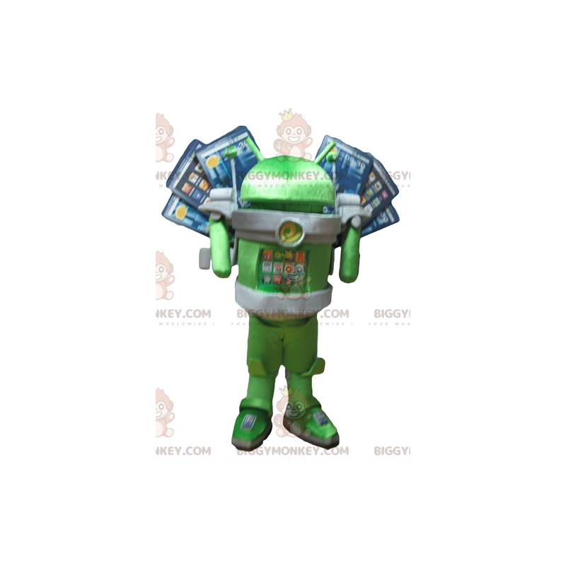 Bugdroid Famous Logo BIGGYMONKEY™ Mascot Costume for Android